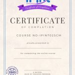 Repair of Rotables - Certificate